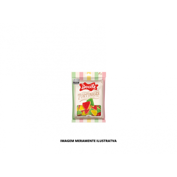 BALA - DOCILE - 80g GOMINHA FATIAS DE TORTA